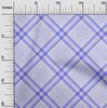 oneOone Cotton Flex Light Green Fabric Plaid Sewing Material Print Fabric By The Yard 40 Inch