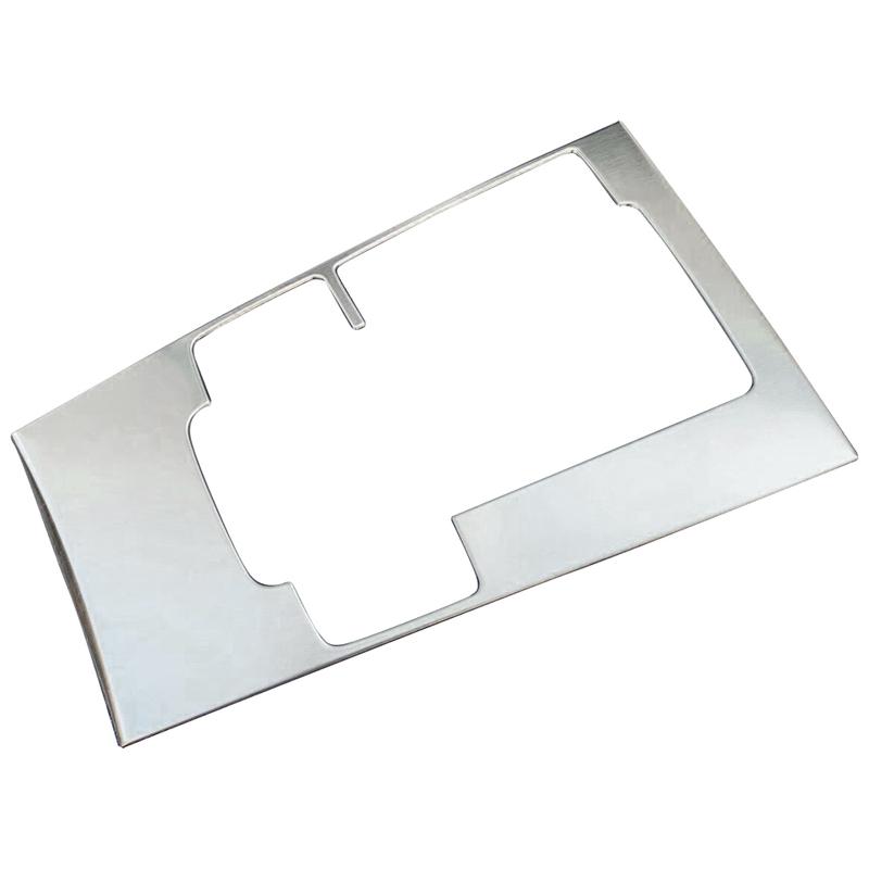 Car Center Console Gear Shift Panel Cover Trim Fit for Mazda 3 Sedan 2019 2020 2021 2022 2023 LHD Matte Silver