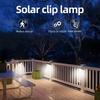 Solar Garden Lights Motion Sensor Clip-on Outdoor Lighting Multi Functional Yard Lawn Lights for Home Patio Garden Decoration