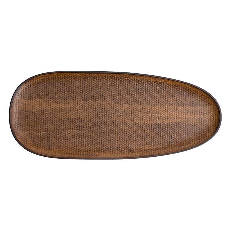 Japanese Style Heavy Bamboo Tea Tray