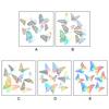 Pack of 12 Wall Stickers Decoration Self-adhesive Decals Insect Removable Art Home Bedroom Door Refrigerator Party Cling