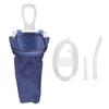Folding Reusable Enema Bag Unisex Men Women Home Colon Cleansing Bag Hose Tips Set