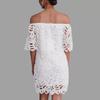 2025 Spring Summer Fashion Tube Top Dress Lace Mid Sleeve Short Skirt European American Style Cross Border
