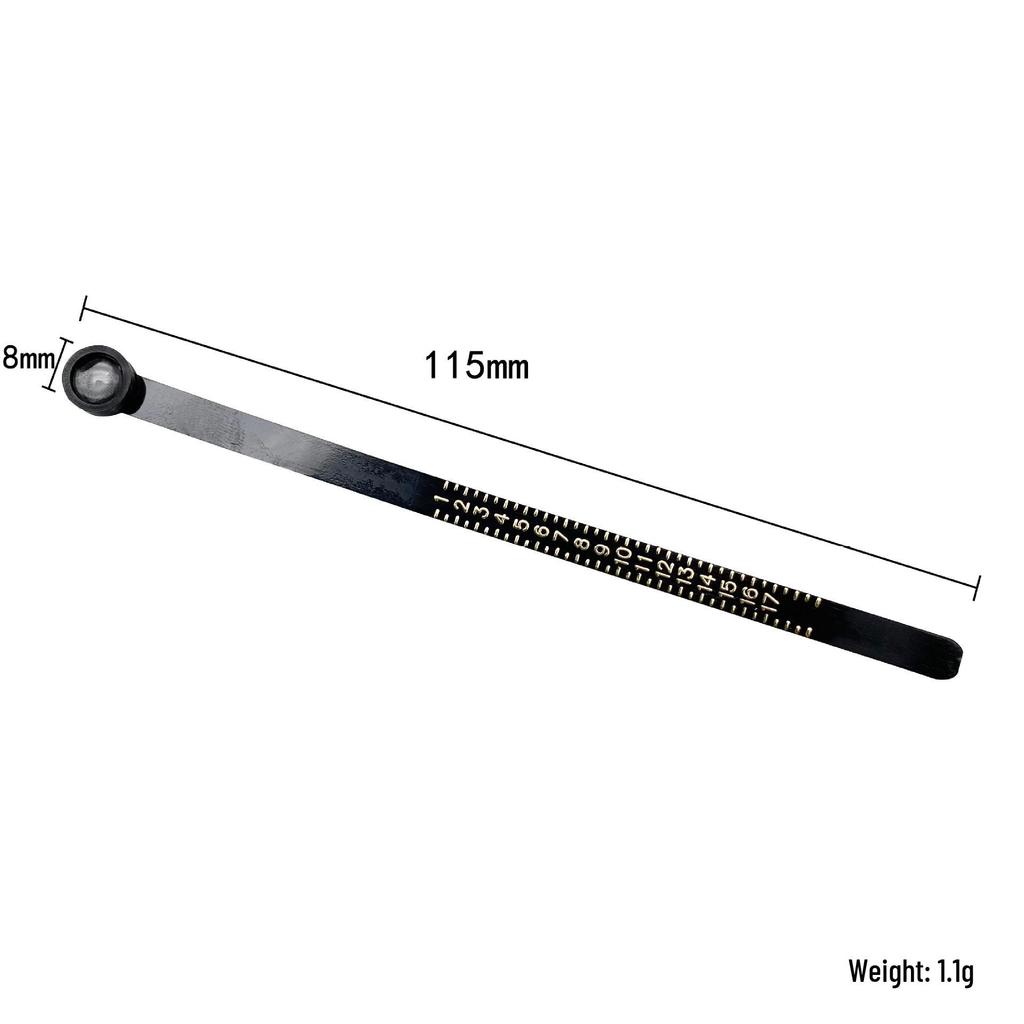 Adjustable Ring Sizer: Soft Belt-Type Finger Measuring Ruler for Accurate Sizing