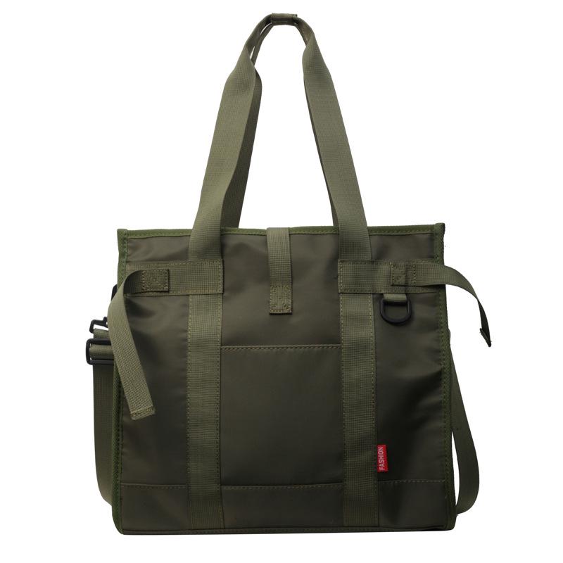 

Женская повседневная сумка-кроссбоди большой вместимости - Новый стиль для пар, Универсальная сумка-мессенджер и модный тоут 36*9*34 cm зелёный