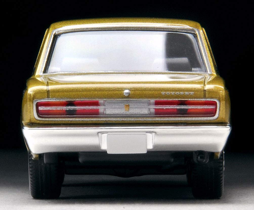 Tomica Limited Vintage Scale Toyopet Crown Super Deluxe 1969 Gold Finished Model 1/64 LV-181a