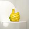 1pcs Creative Thumbs Up Banana Hand Ornaments Modern Home Decor Resin Crafts Living Room Desk Aesthetic Decoration