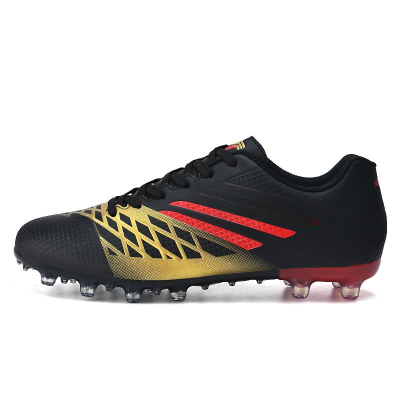 Men's Large-scale Football Shoes Long Nail Anti-slip and Wear-resistant TPR Artificial Corthop Outdoor Children's Football Shoes
