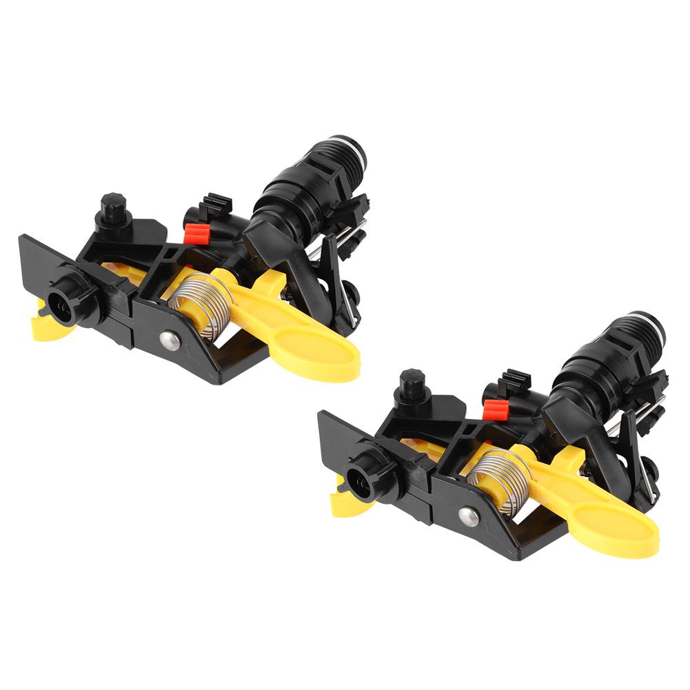 2Pcs Male Thread G1/2 Garden Lawn Rotating Irrigation Sprinkler Watering Sprayer Nozzle