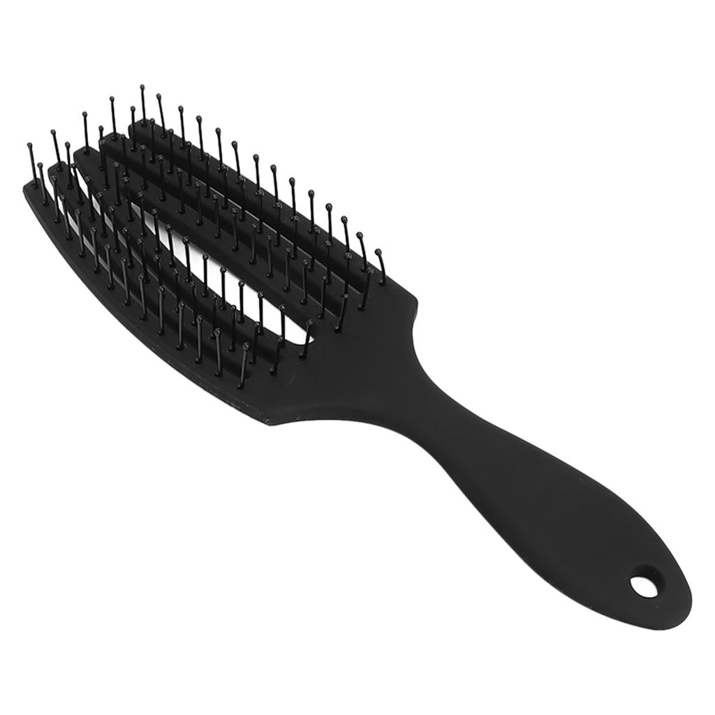 Detangling Comb Ergonomic Handle Hollow Out Design Clean Neat Scalp Massage Relieve Pressure Massage Comb