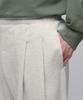 MUSINSA STANDARD Double Knit Two-Tuck Wide Lounge Sweatpants [Oatmeal]