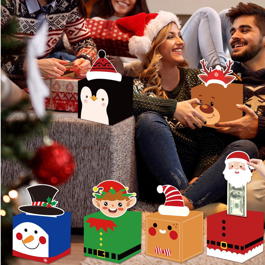 Pouch Holiday Christmas Set With Cash Extraction Feature For Festive Gifting