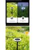 Waterproof Solar Garden Lights: Outdoor Courtyard, Lawn, Flower Bed Decoration with Ground Stake & Sensor