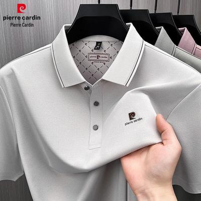 Men's Cool-Feel Breathable Ice Silk Polo Shirt
