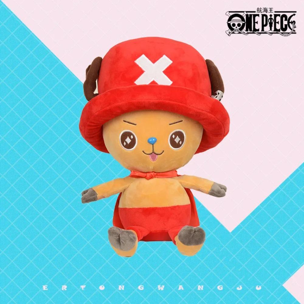 10-75cm The Original Anime One Piece Plush Pendant Cartoon Figure Kawaii Luffy Chopper Doll High Quality Toy Kids Birthday Gift