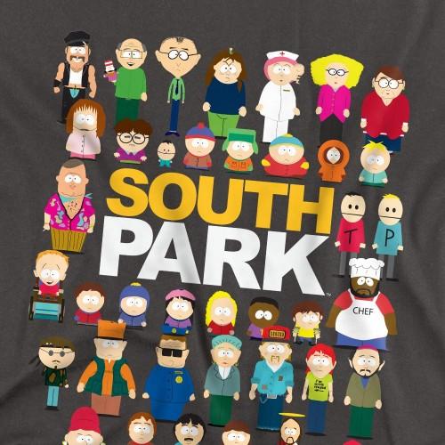 South Park Unisex Adult Full Cast T-Shirt