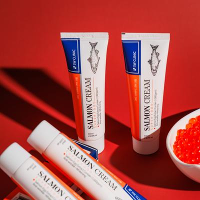 Creme de coloração Heltilab para manchas escuras, sardas, manchas da idade, extrato de ovas de salmão, creme de ovas de salmão, tubo de 60 ml, 1 peça