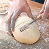 Stainless Steel Danish Dough Whisk & Scraper Set, 2-Piece Baking Tools with 5 Replacement Blades