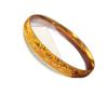 Xu Engraved Soft Light Bracelet Persimmon Pattern Auspicious Cloud Pattern Closed Opening Light Luxury Bracelet Live Broadcast Special Supply