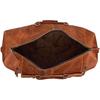 Large Leather Travel Bag Duffel Bag Gym Sports Flight Cabin Bag Leather Holdall Overnight Weekend Large Luggage Bag.  24"