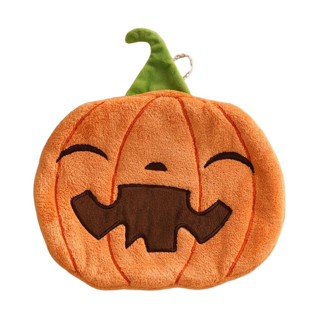 Halloween Pumpkin Hand Towel Hanging for Home Decoration