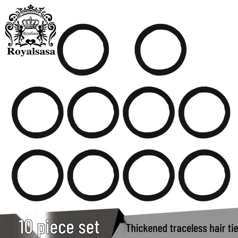 Royal Sasa High-Elastic Hair Ties (10-Pack)