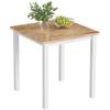 Dining Table Made of Rubberwood, for Up To 4 People, Natural Wood