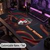 Custom Text Big Mousepad, Extended Desk Pad For Laptop Work GameBournemouth Football