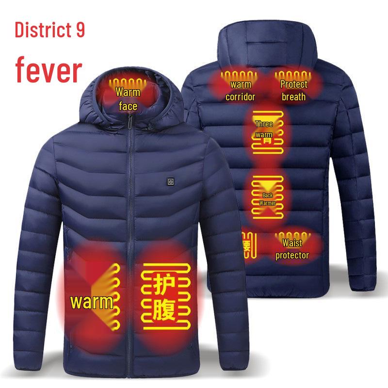 

Unisex Smart USB-Heated Cotton Jacket - Cold-Proof Outerwear 5XL