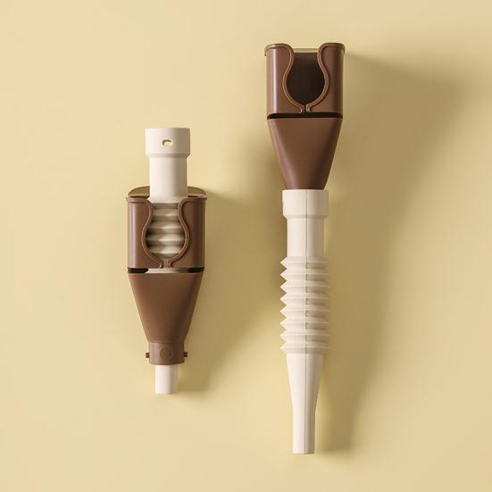 Entonnoir en Silicone pour Cuisine, Entonnoir à Huile Pliable avec Bec Flexible, Ajustement Universel pour Bouteille pour Remplir Huile Sauce, Outil de Versement Anti-fuite