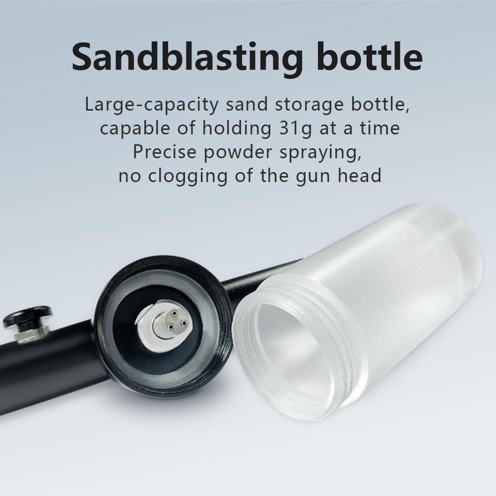 Dental Alumina Micro Sandblaster Black 4-Hole/2-Hole Pneumatic Polishing Machine Oral Hygiene Teeth Cleaning Device