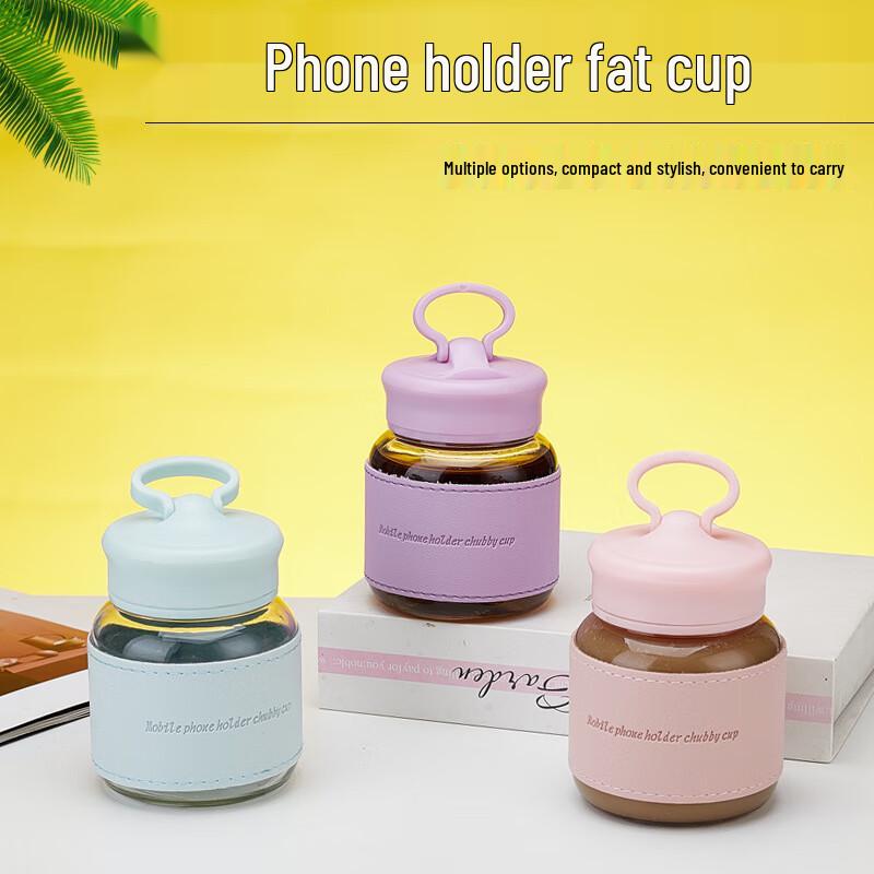 

Changbaosen Portable Insulated Glass Water Bottle with Sleeve