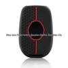 Silicone Key Cover for Dongfeng Renault EX1, Venucia e30, Renault E, Fengguang e1 - 2-Button Honeycomb Design