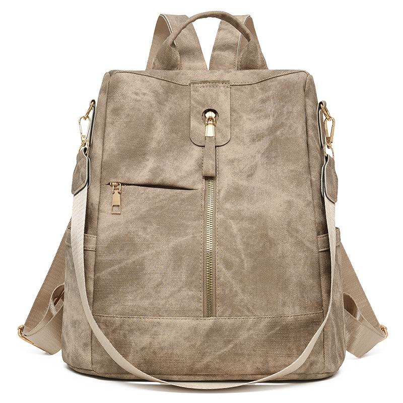 Антикражный рюкзак женский из ПУ