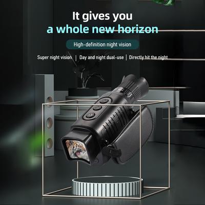 2.5K Night Vision Goggles Digital Night Vision Monoculars IP54 Waterproof 10X Digital Zoom Viewing 2624ft 800M In Dark