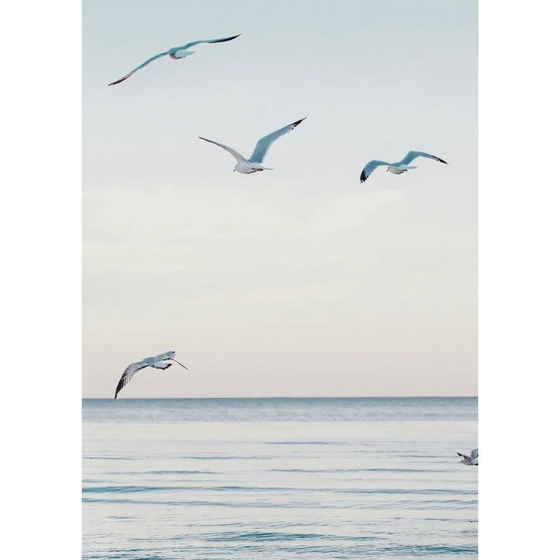 

Природа Пляж Морские Волны Прибрежный Пампасная Трава Камыш Небо Автобусная Фотография Скандинавский Постер Печать на Холсте Настенный Домашний Декор 21cm×30cm NoFrame