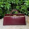 Luxury Leather Handbag For Women High-end Hardware Magnetic Suction Clip Design Elegant Minimalist Shoulder Underarm Bag Purse
