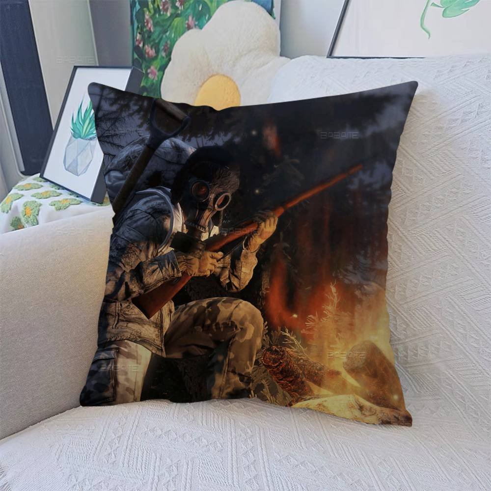 Game D-DayZ Cushion Cover Polyester Sofa Cushions Decorative Throw Pillows Home Decoration Pillowcover