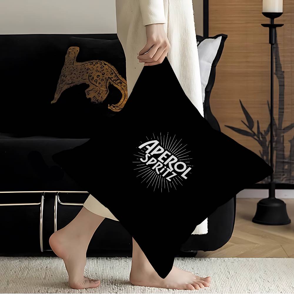 Brand A-Aperol S-Spritz Lucky Dragon Pillow Cover Sofa Cushion Cover Home Room Decoration Children Gift