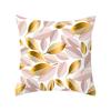 New Pink Geometric Ultra-short Velvet Pillow Case Home Sofa Cushion Pillow