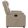 Recliner Chair with Lift Assistance Cappuccino Faux Leather