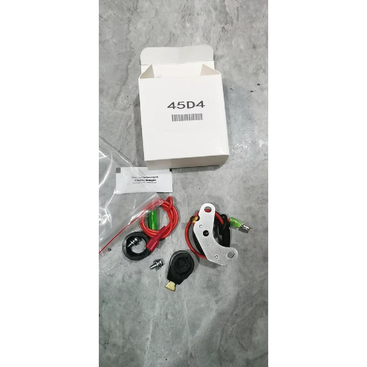

45D 43D 59D Powerspark Electronic Ignition Kit comes complete with Red Rotor arm