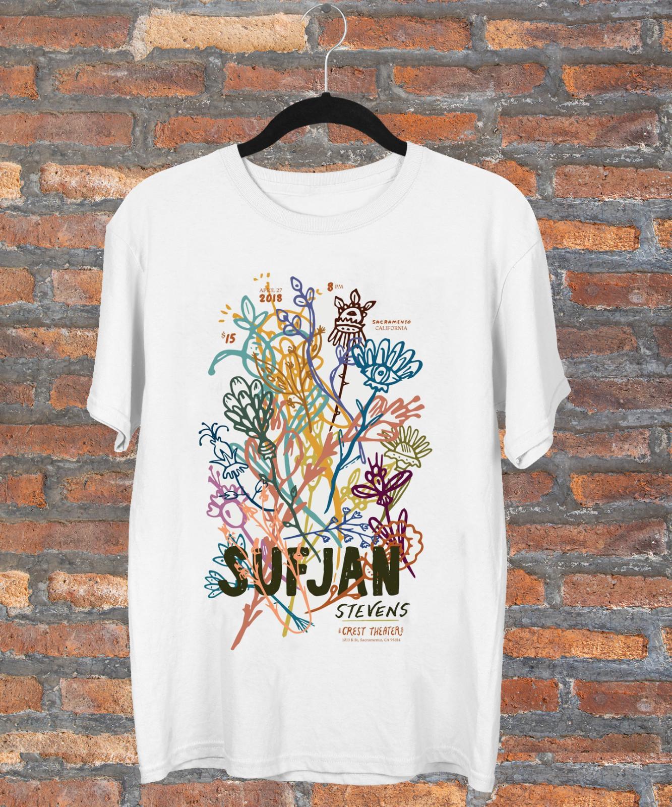 Sufjan Stevens Tour 2018 T Shirt Full Size S-5XL L