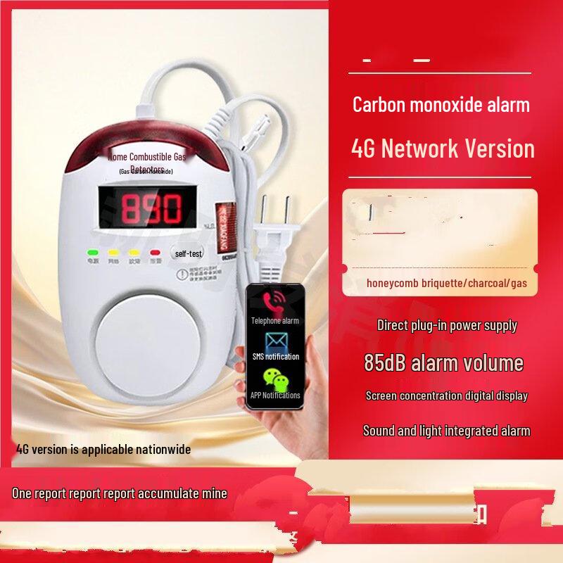 Miflame 4G Smart Carbon Monoxide Detector