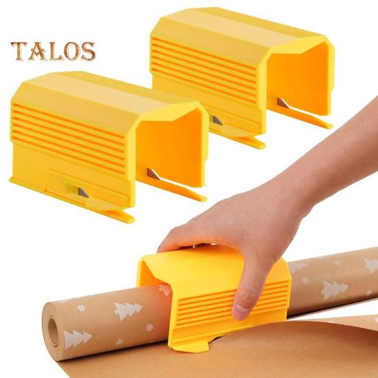 Weihnachtsgeschenkpapierschneider, einfach zu schneidendes Geschenkverpackungspapier-Schiebewerkzeug mit Anti-Rutsch-Design