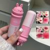Cute Rabbit Matte Lip Gloss, Soft Mist Velvet Lip Tint, Long Lasting Non Drying Lip Makeup, 6 Shades Airy Creamy Lip Stain for Women Daily Cosmetics