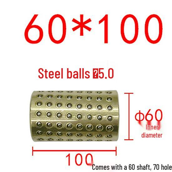 Golden Copper Ball Bearing Cage Mold Guide Bush Holder