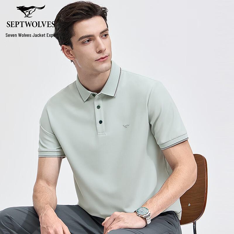 Septwolves Men s Cool-touch Waffle Polo Shirt XXL