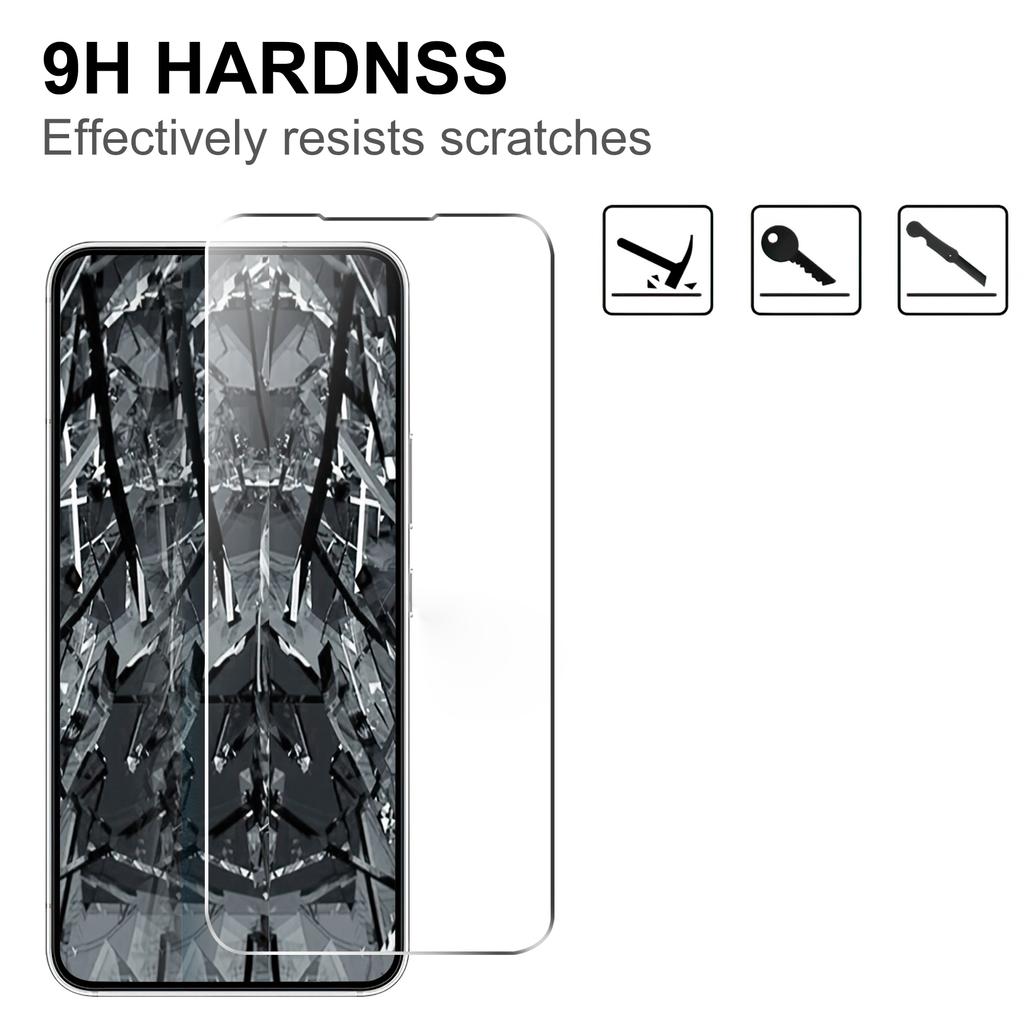 For Samsung Galaxy A54 5G Anti-scratch Tempered Glass Film 2.5D Arc Edge HD Clear Anti-explosion Screen Protector