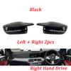 G30 G38 Hellschwarze Seitenflügel-Rückspiegel-Abdeckkappen für BMW 2 3 4 5 7 Serie G20 G21 G28 G22 G11 G12 G42 M4 Stil LHD RHD